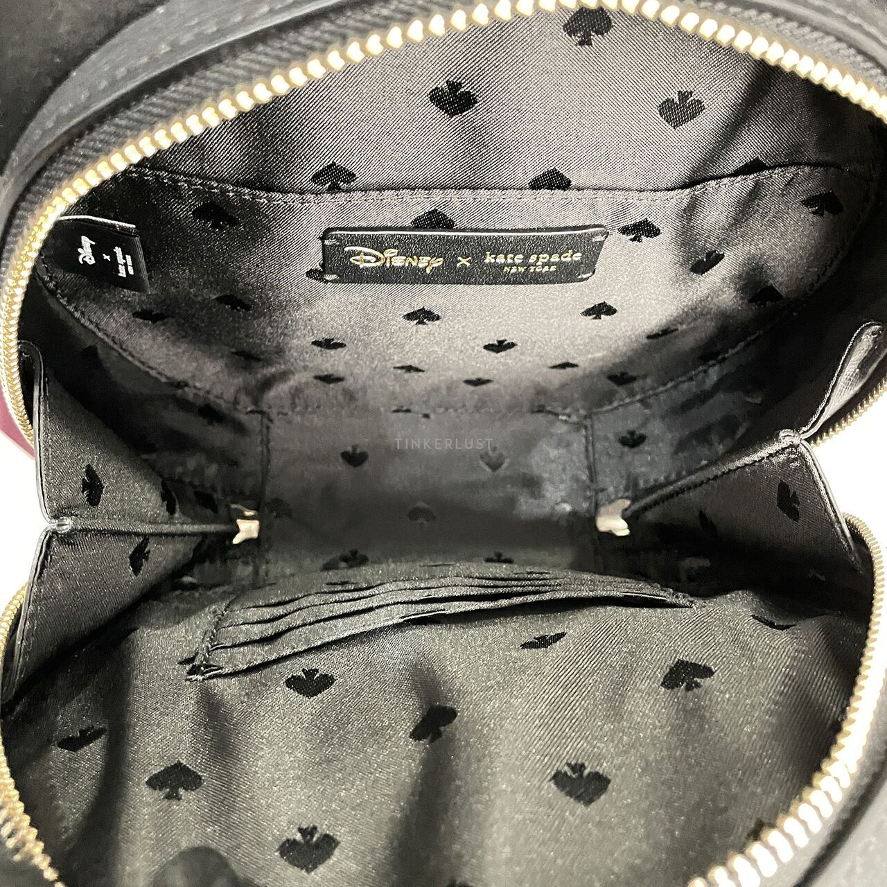tas sling bag Kate Spade x Disney Minnie Mouse Black Multi Sling Bag Tinkerlust